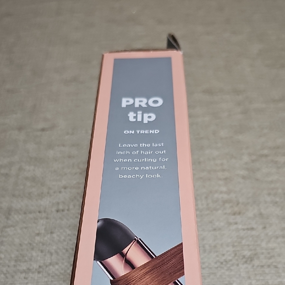 NEW Rose Gold Titanium 1-Inch Curling Iron CONAIR - Picture 4 of 13